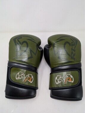Rival RS80V Impulse Sparring Gloves Green 16 oz Boxing Training Equipment
